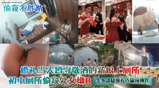 偷窥不胜防婚礼当天时对敬酒的新娘上厕所 — 2026